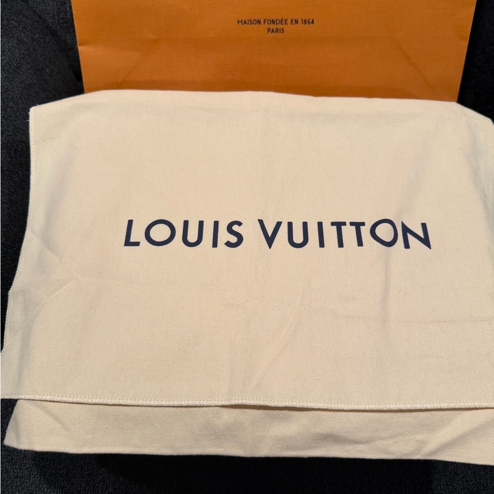Louis Vuitton Men's Black Monogram Belt Bag Rush Bum Shadow Bag - Picture 3 of 8
